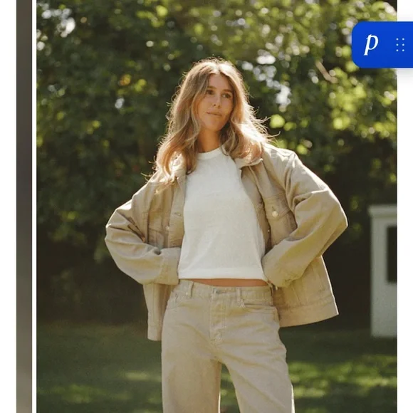 Parke camel denim jacket - Picture 1 of 3